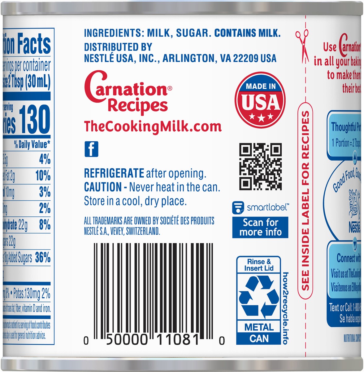 slide 3 of 7, Nestlé Milk (Shelf Stable), 13.97 oz