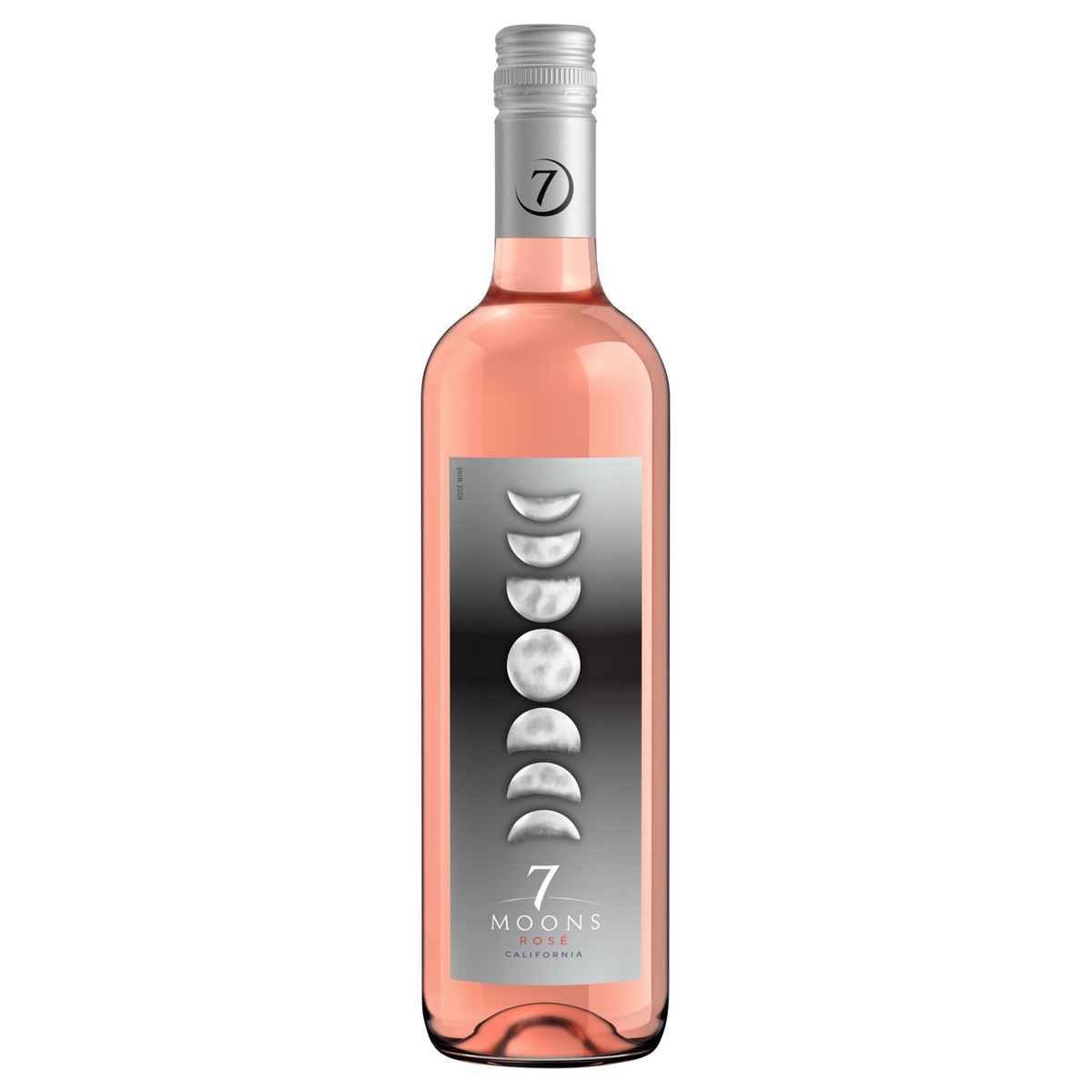 slide 1 of 6, 7 Moons Rose Wine\, 750 mL Bottle, 25.36 fl oz