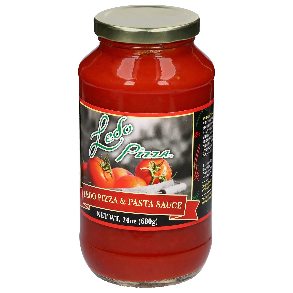 slide 8 of 14, Ledo Pizza Ledo Pizza & Pasta Sauce 24 oz, 24 oz
