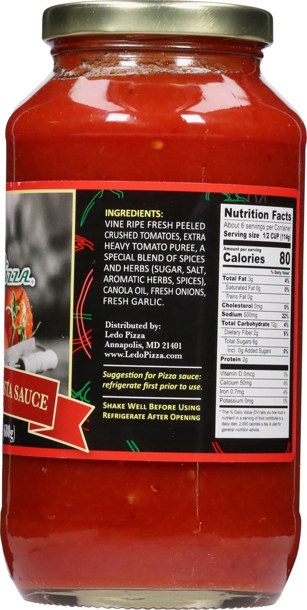 slide 3 of 14, Ledo Pizza Ledo Pizza & Pasta Sauce 24 oz, 24 oz