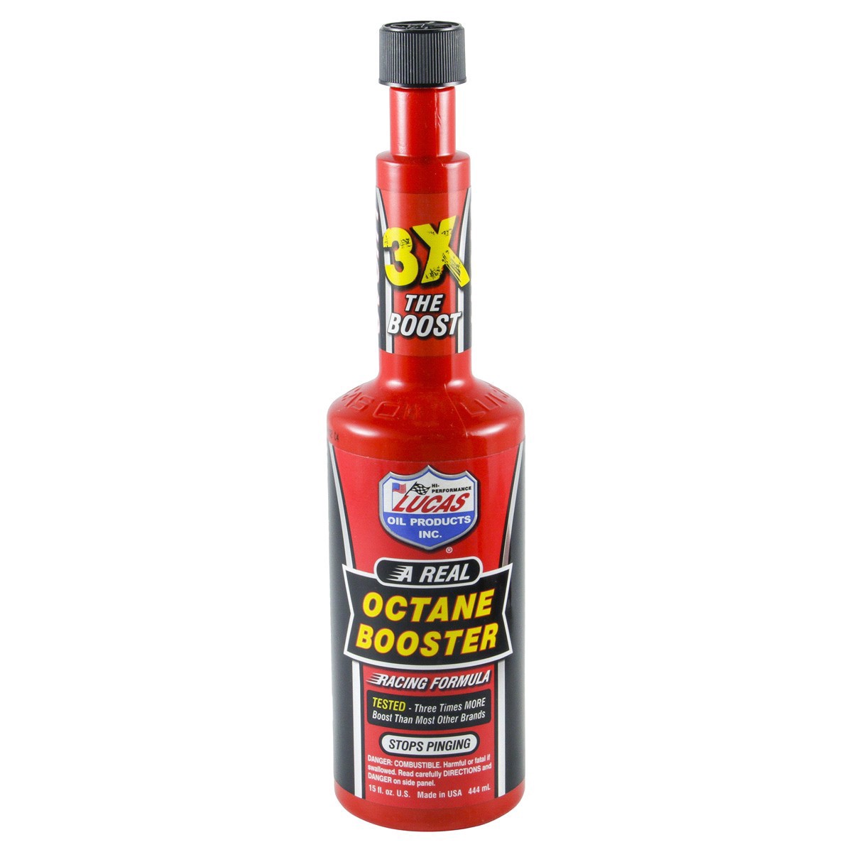 slide 1 of 9, Lucas Octane Booster - Racing Formula, 15 fl oz