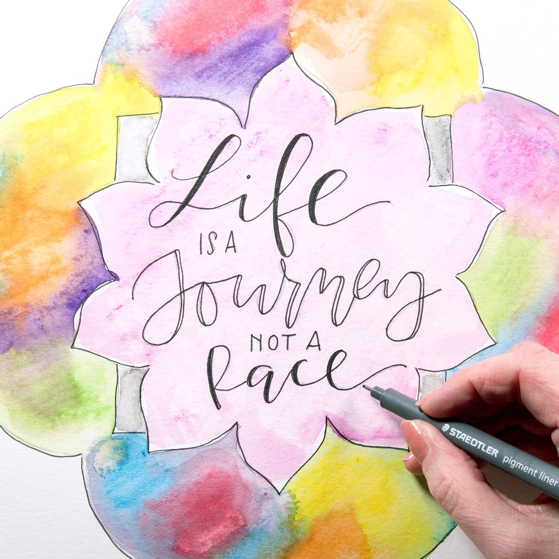 slide 3 of 5, Staedtler Black 8 Piece Pigment Liner Set, 8 ct