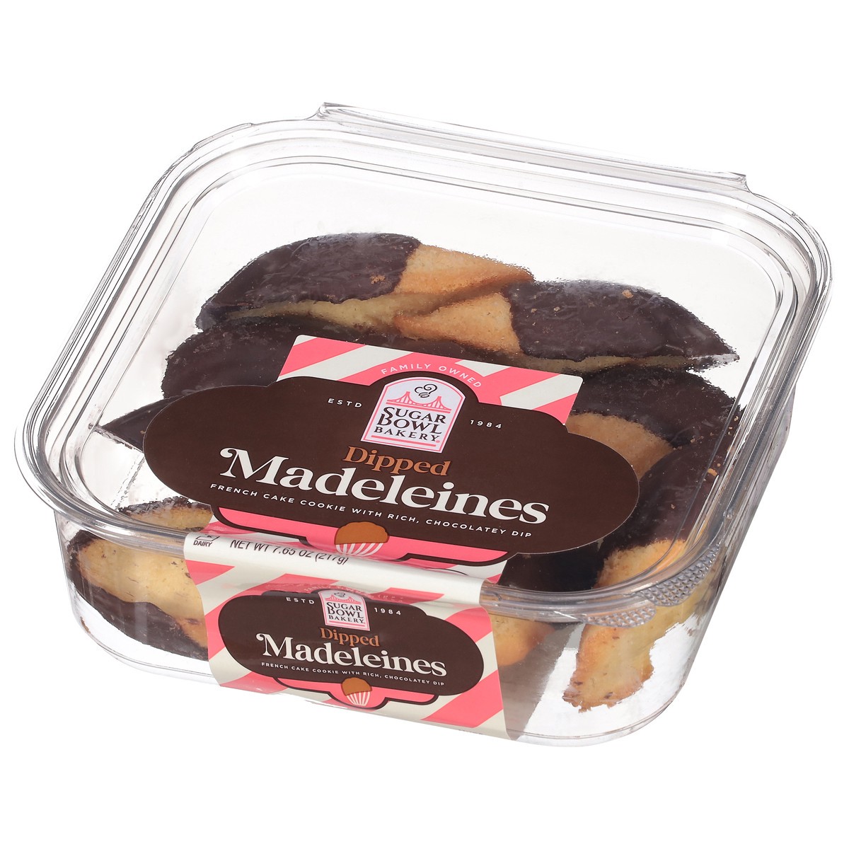 slide 3 of 13, Chocolate Dipped Madeleines, 7.65 oz
