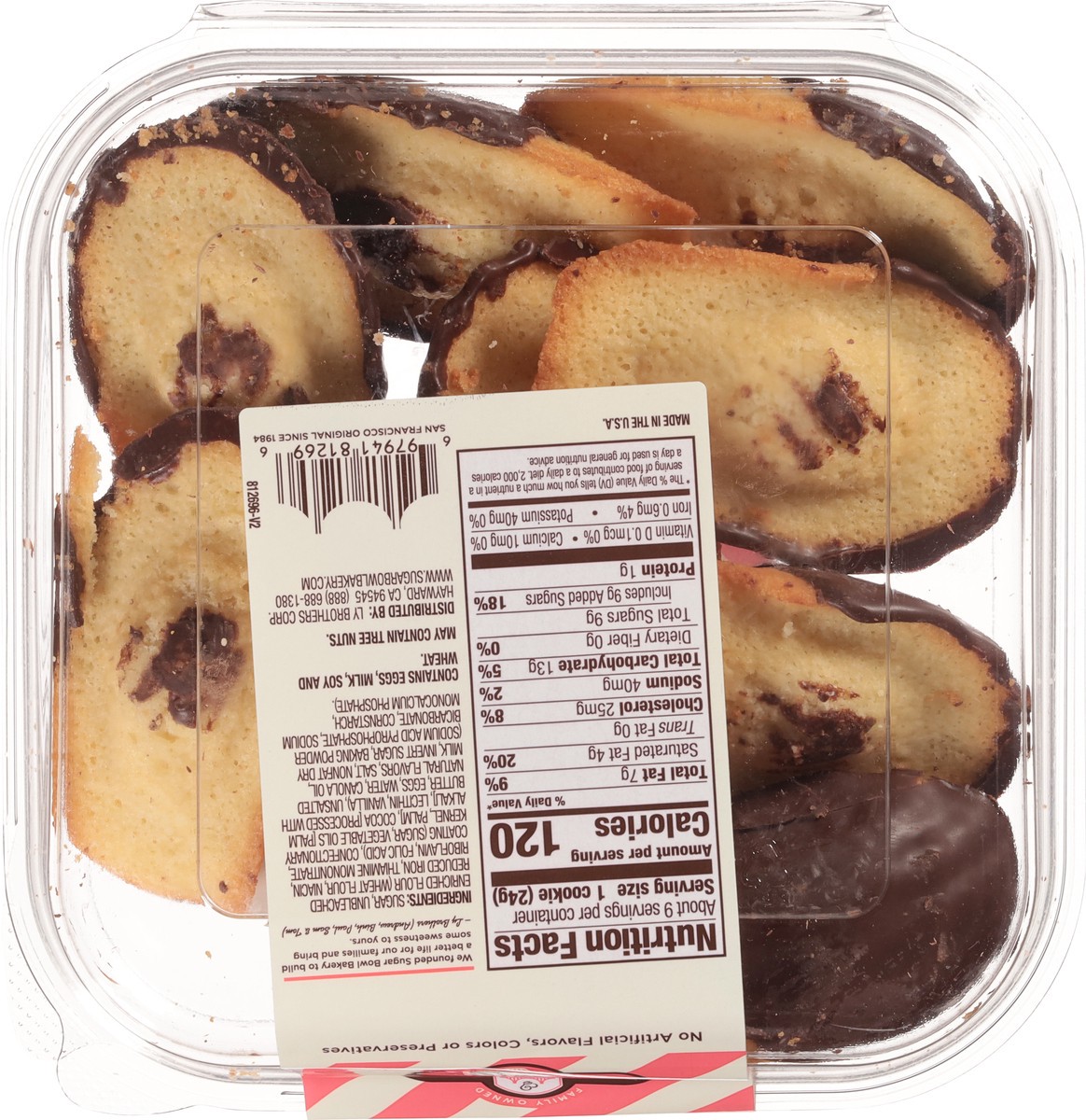 slide 5 of 13, Chocolate Dipped Madeleines, 7.65 oz