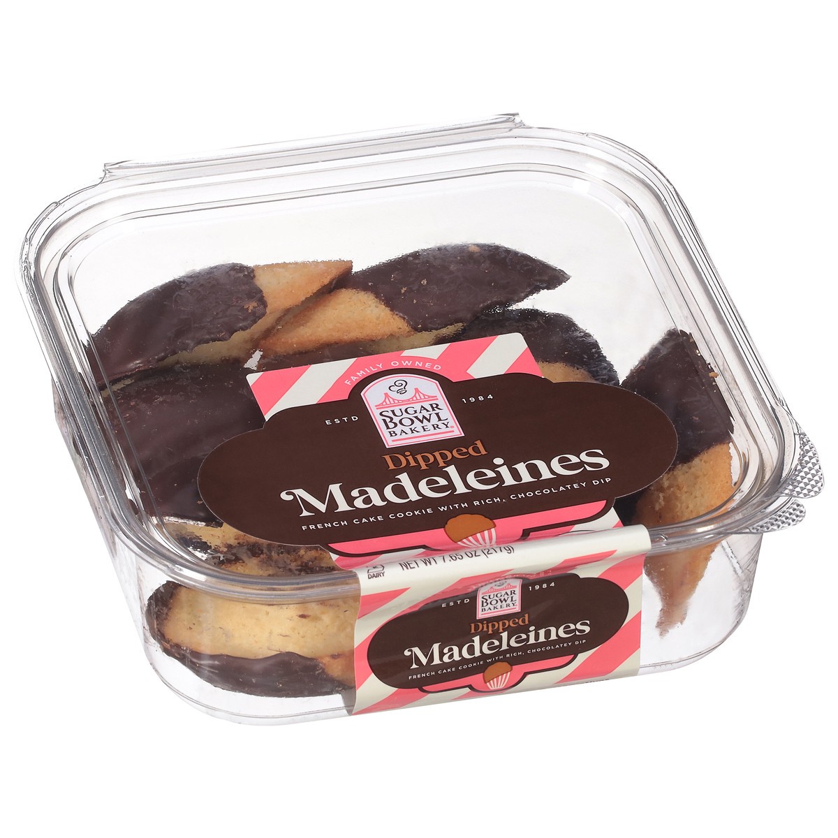 slide 6 of 13, Chocolate Dipped Madeleines, 7.65 oz