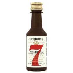 Seagram's 7 Crown American Blended Whiskey, 50 mL