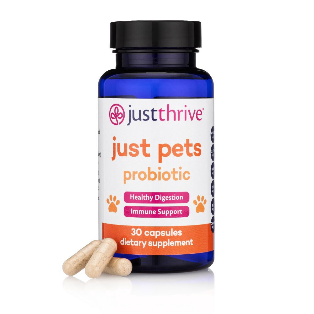 slide 3 of 3, Just Thrive Just Pets Probiotic, 30 ct