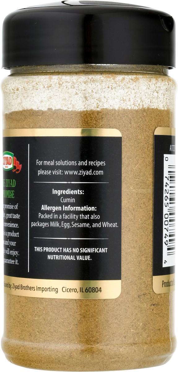 slide 5 of 9, Ziyad Premium Ground Cumin 6 oz, 6 oz