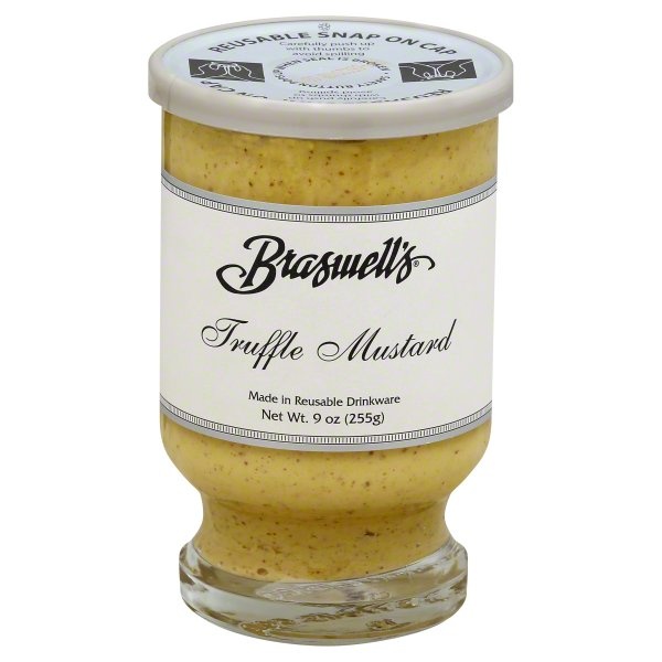 slide 1 of 1, Braswell's Champagne Truffle Mustard, 9 fl oz
