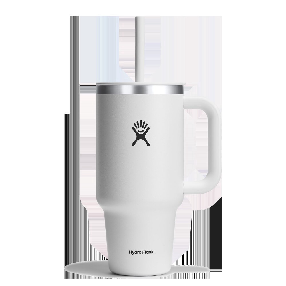 slide 1 of 1, Hydro Flask All Around Travel Tumbler - White, 32 oz