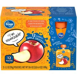 Kroger Classic Apple Sauce Pouches