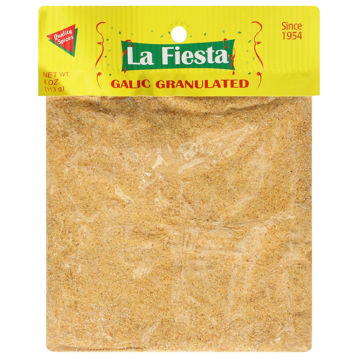 slide 10 of 12, La Fiesta Granulated Galic 4 oz, 4 oz