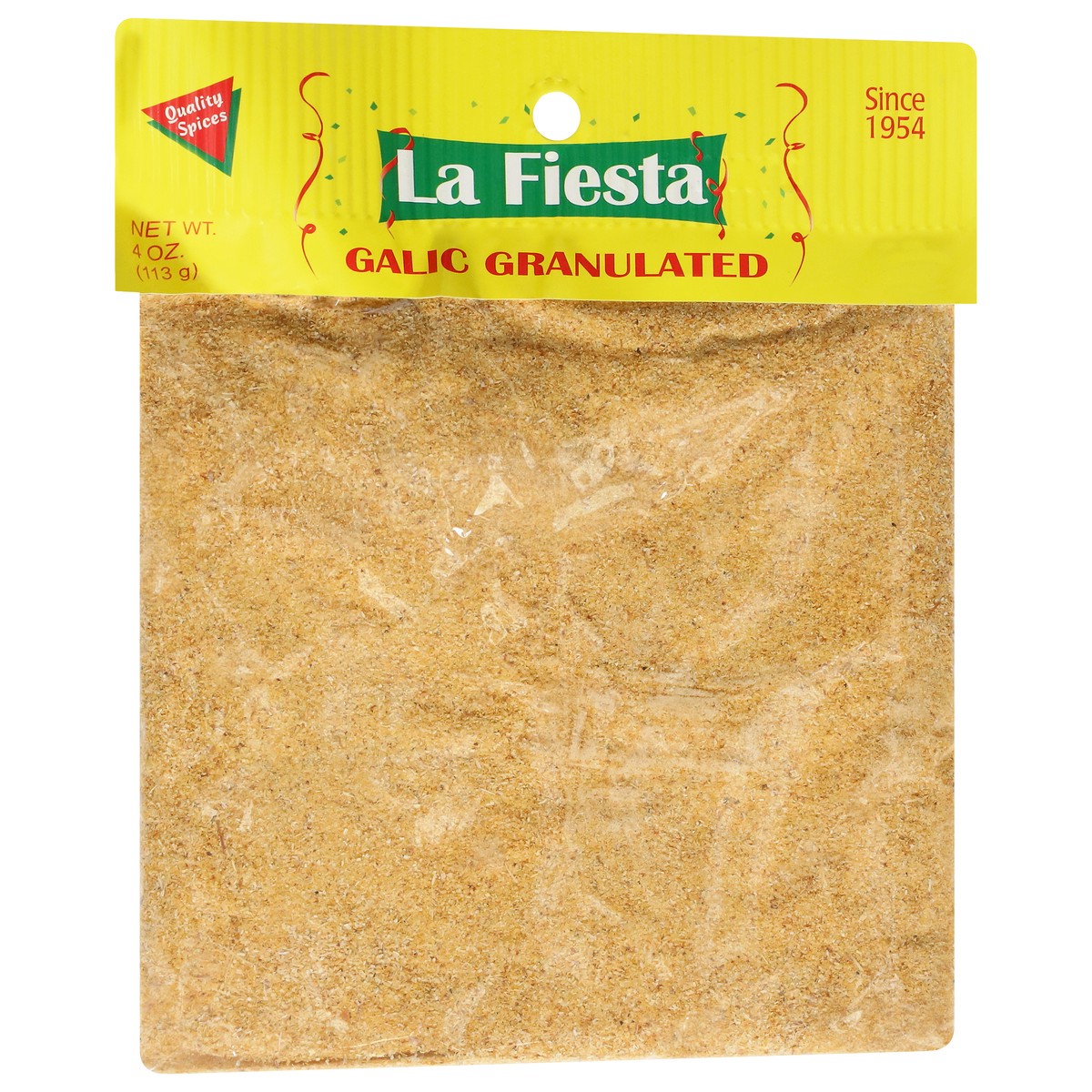 slide 6 of 12, La Fiesta Granulated Galic 4 oz, 4 oz