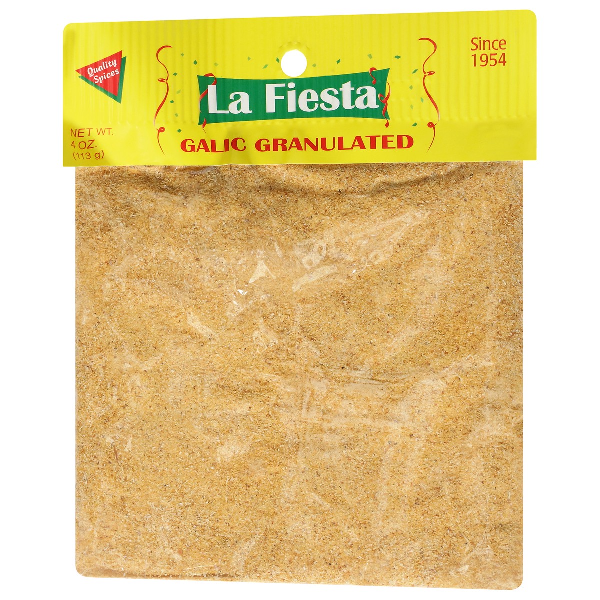 slide 4 of 12, La Fiesta Granulated Galic 4 oz, 4 oz