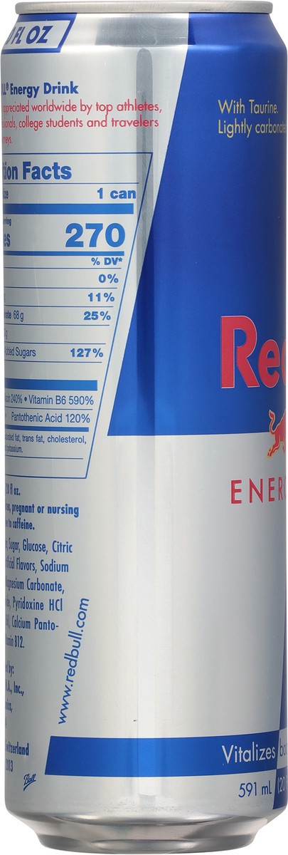 slide 8 of 9, Red Bull Energy Drink - 20 fl oz Can, 20 oz