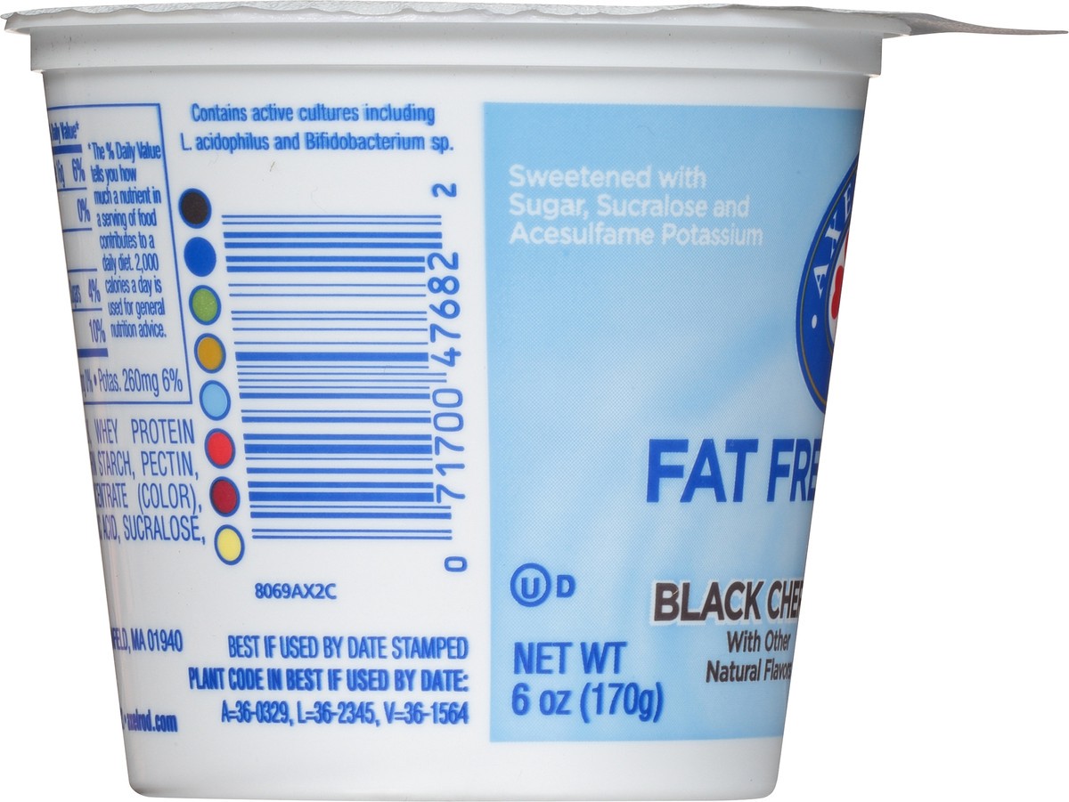 slide 5 of 8, Axelrod Swiss Fat Free Yogurt - Black Cherry, 6 oz