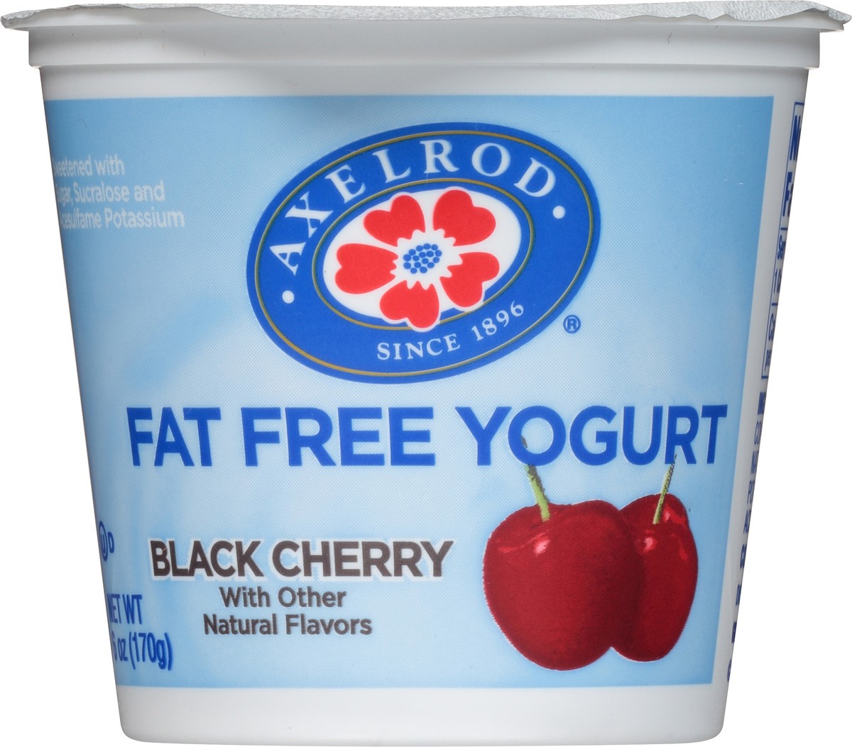 slide 6 of 8, Axelrod Swiss Fat Free Yogurt - Black Cherry, 6 oz