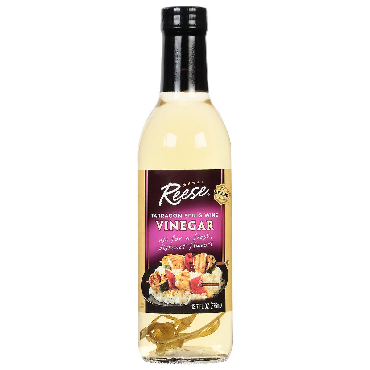 slide 9 of 10, Reese Tarragon Sprig Wine Vinegar 12.7 fl oz, 12.7 oz