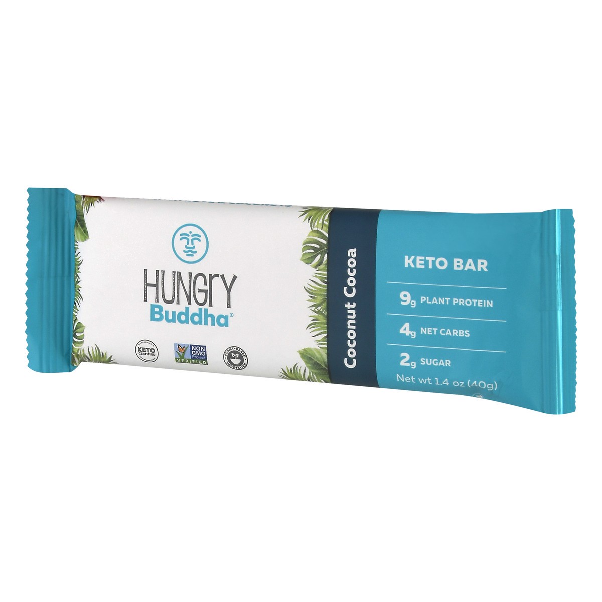 slide 2 of 9, Hungry Buddha Coconut Cocoa Keto Bar, 1.4 oz