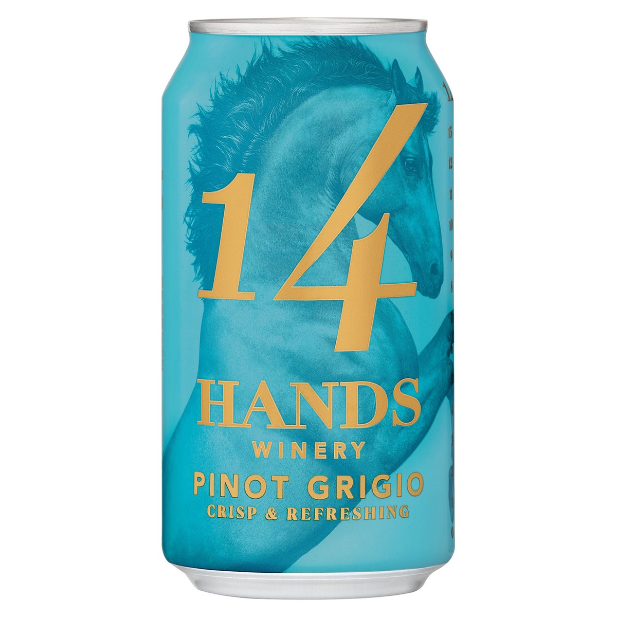 slide 1 of 6, 14 Hands Pinot Grigio White Wine, 375 mL Can, 375 ml
