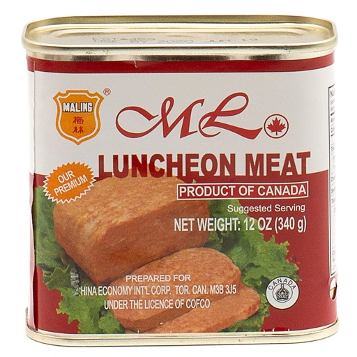 slide 1 of 1, Maling Luncheon Meat(Premium), 12 oz