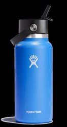 Hydro Flask Wide Flex Straw Cap Bottle - Cascade