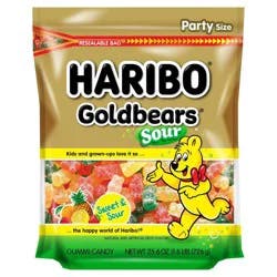 Haribo Sour Goldbears Gummi Candy - 25.6 oz