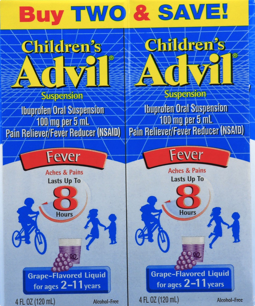 slide 3 of 11, Advil Oral Suspension 2 ea, 2 ct