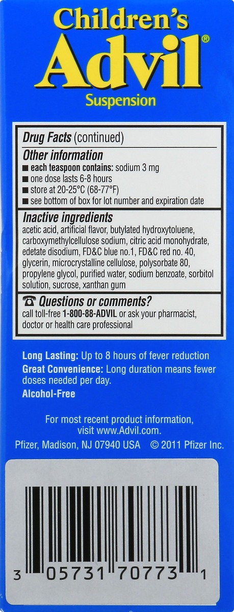 slide 5 of 11, Advil Oral Suspension 2 ea, 2 ct