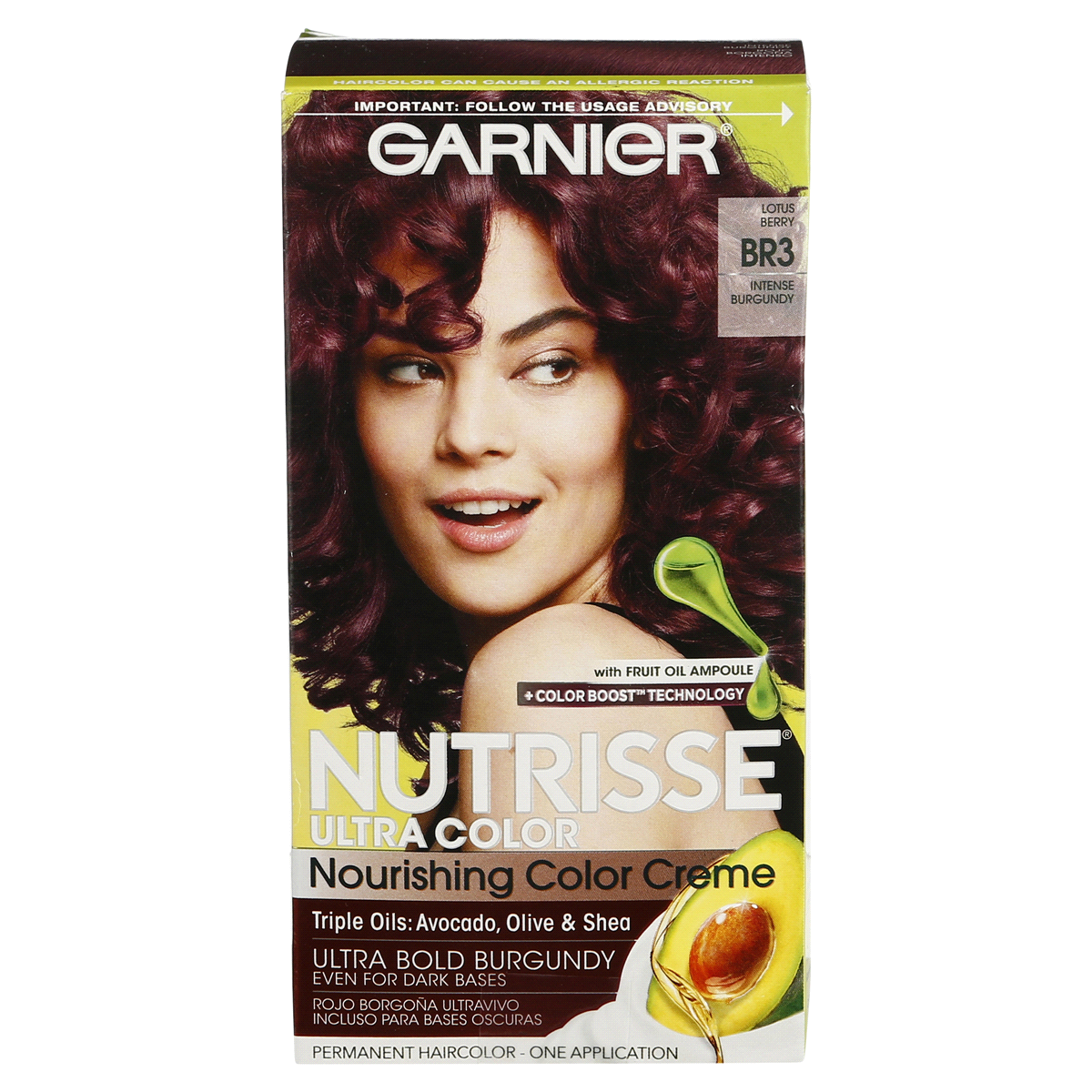 slide 1 of 7, Garnier Nourishing Hair Color Creme, 1 ct
