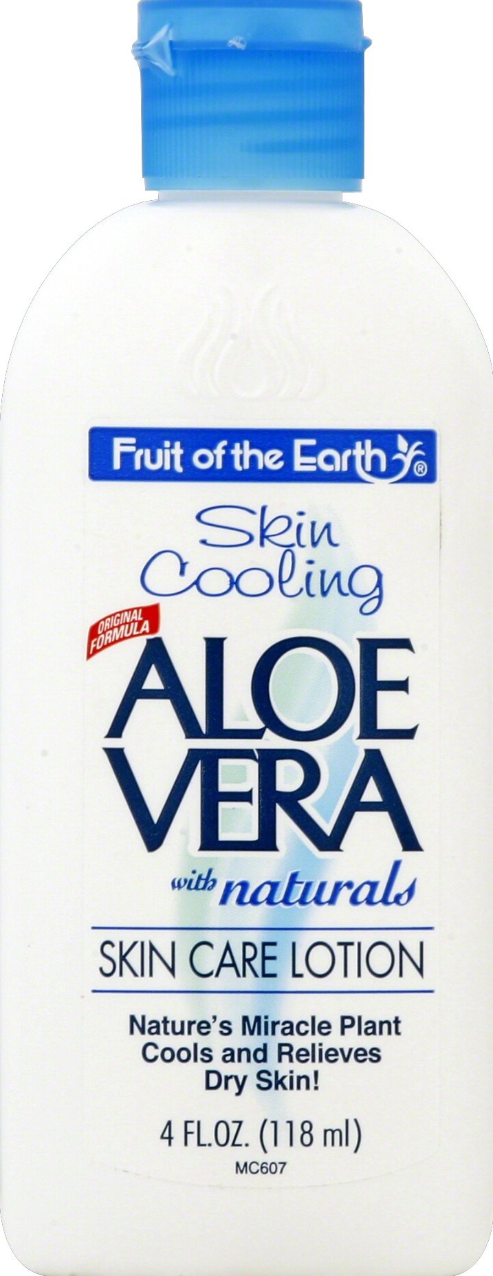 slide 1 of 2, Fruit of the Earth Skin Cooling Aloe Vera Skin Care Lotion, 4 oz