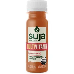 Suja Organic Multivitamin with Fiber Strawberry Citrus Shot, 2 fl oz