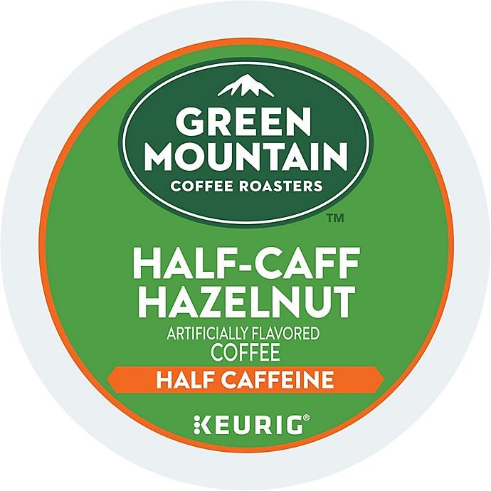 slide 1 of 9, Green Mountain Coffee Half-Caff Hazelnut Coffee Keurig K-Cup Pods, 18 ct