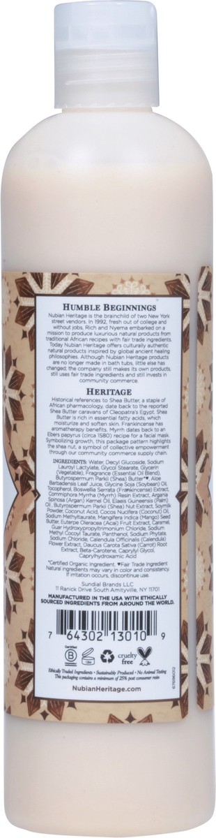 slide 2 of 12, Nubian Heritage Body Wash Raw Shea Butter, 13 oz, 13 oz