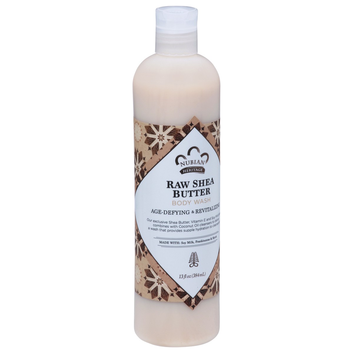 slide 6 of 12, Nubian Heritage Body Wash Raw Shea Butter, 13 oz, 13 oz