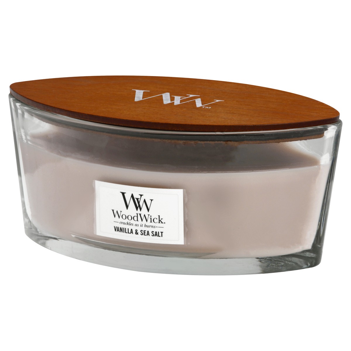 slide 8 of 9, WoodWick Vanilla & Sea Salt Candle 16 oz, 16 oz