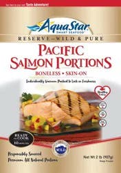 Aqua Star Skin On Salmon