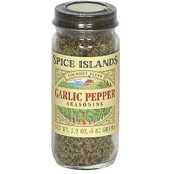 slide 1 of 1, Spice Islands Garlic Pepper Seasoning, 2.7 oz