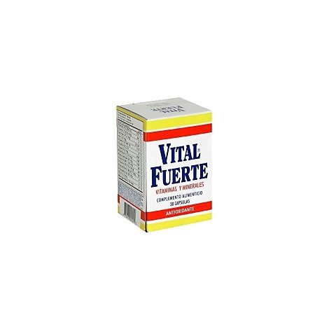 slide 1 of 1, Vital Fuerte Vitaminas, 30 ct