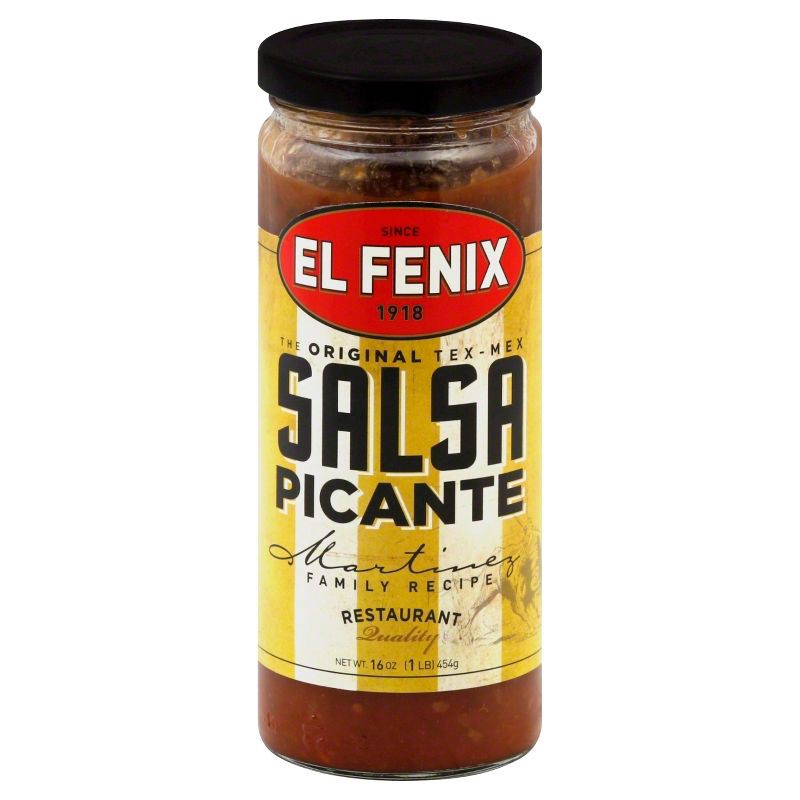 slide 1 of 3, El Fenix Salsa 16 oz, 16 oz