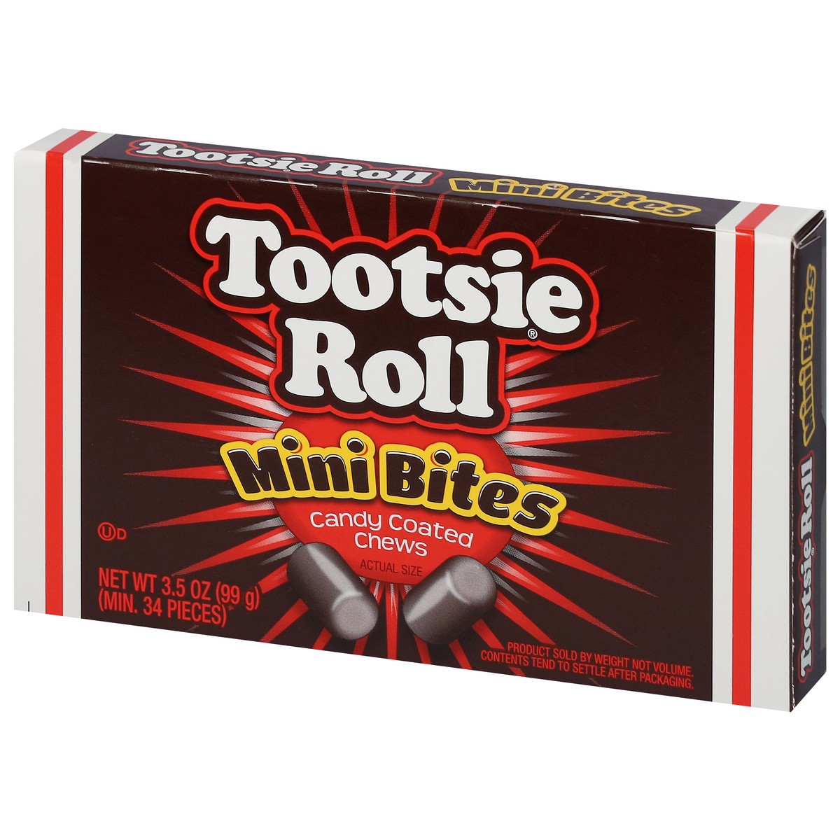 slide 4 of 13, Tootsie Roll Mini Bites Candy Coated Chews 3.5 oz, 3.5 oz