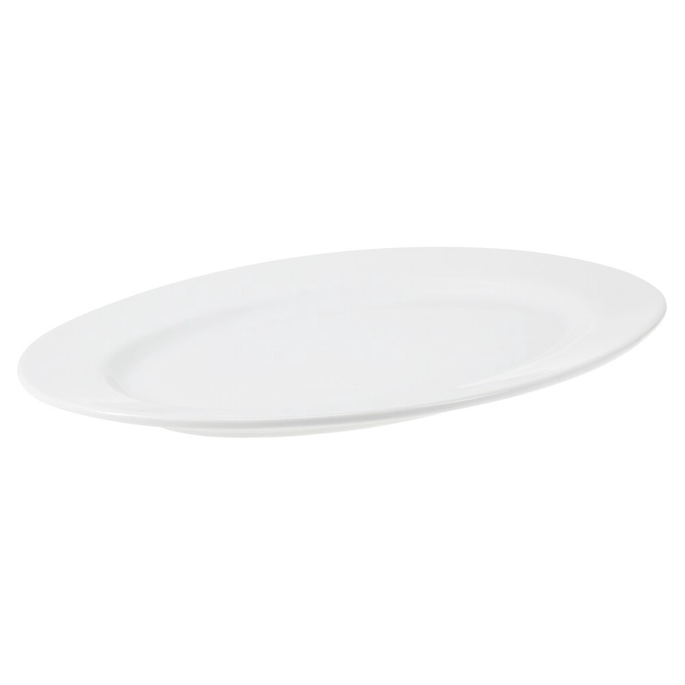 slide 3 of 6, BIA Cordon Bleu Bistro Oval Platter - White - 18 Inch, 18 in