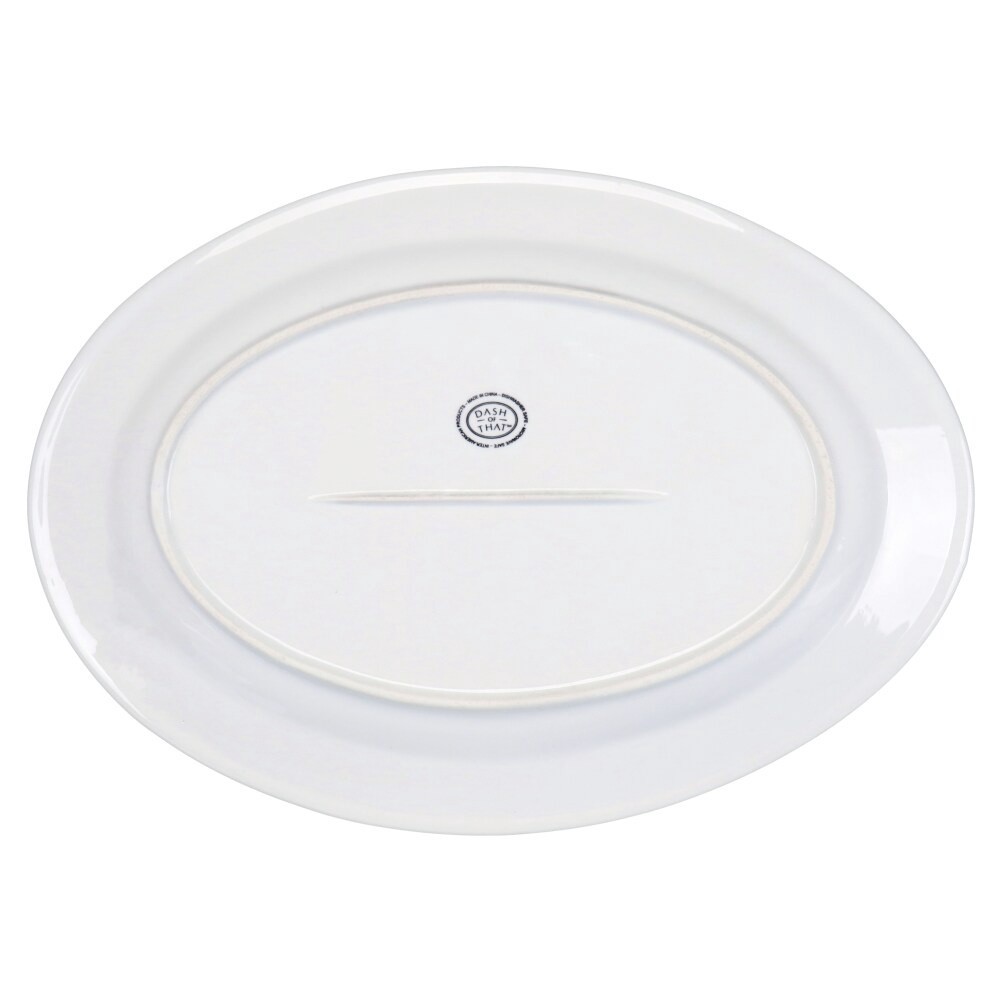 slide 5 of 6, BIA Cordon Bleu Bistro Oval Platter - White - 18 Inch, 18 in