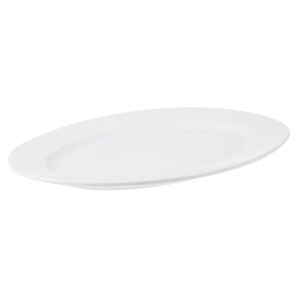 slide 1 of 1, BIA Cordon Bleu Bistro Oval Platter - White - 18 Inch, 18 in