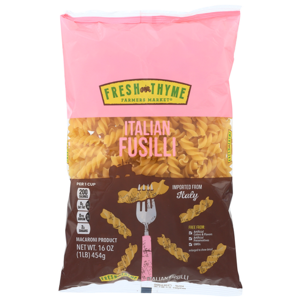 slide 1 of 1, Fresh Thyme Farmers Market Italian Fusilli, 16 oz