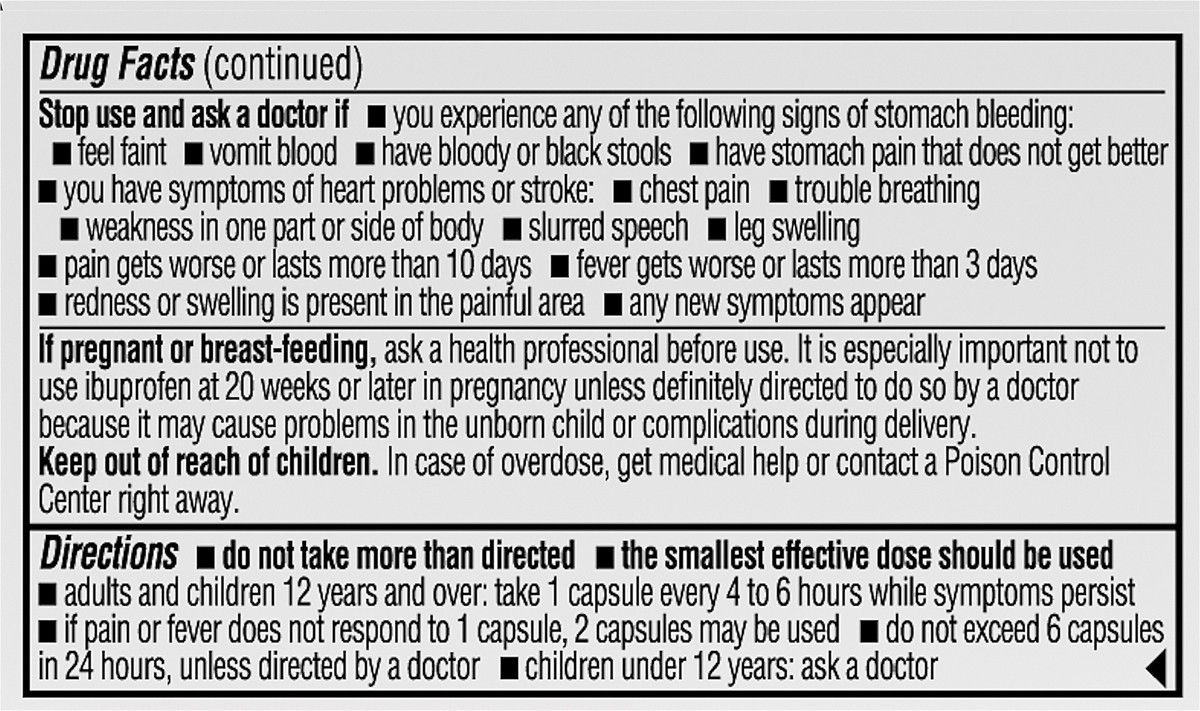 slide 13 of 13, TopCare Health 200 mg Ibuprofen Minis 20 Softgels, 20 ct
