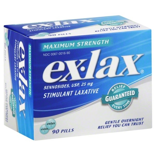 slide 1 of 1, ex-lax Maximum Strength Stimulant Laxative Pills, 90 ct
