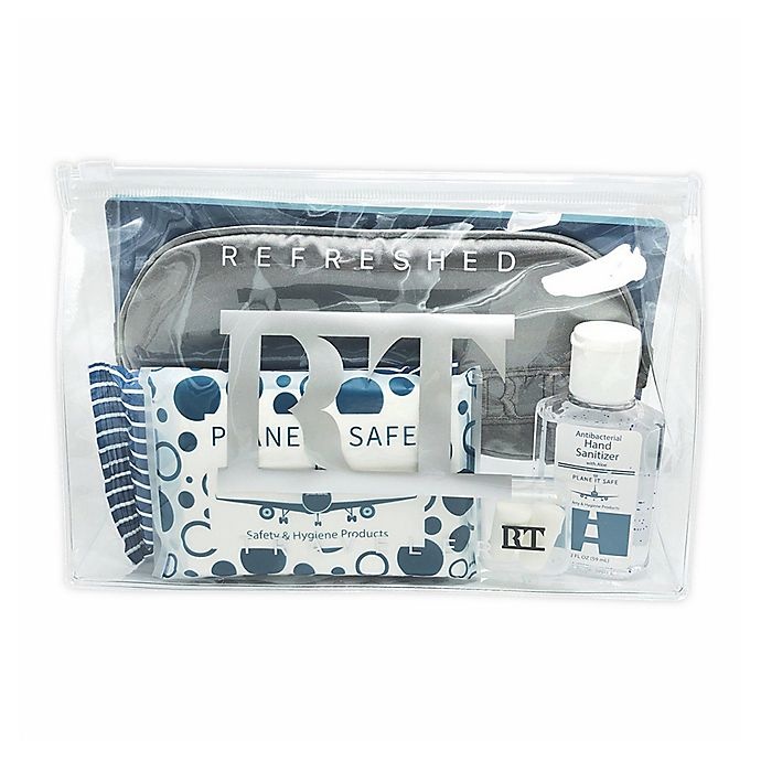 slide 1 of 2, Refreshed Traveler Comfort Travel Accessory Set, 6 ct