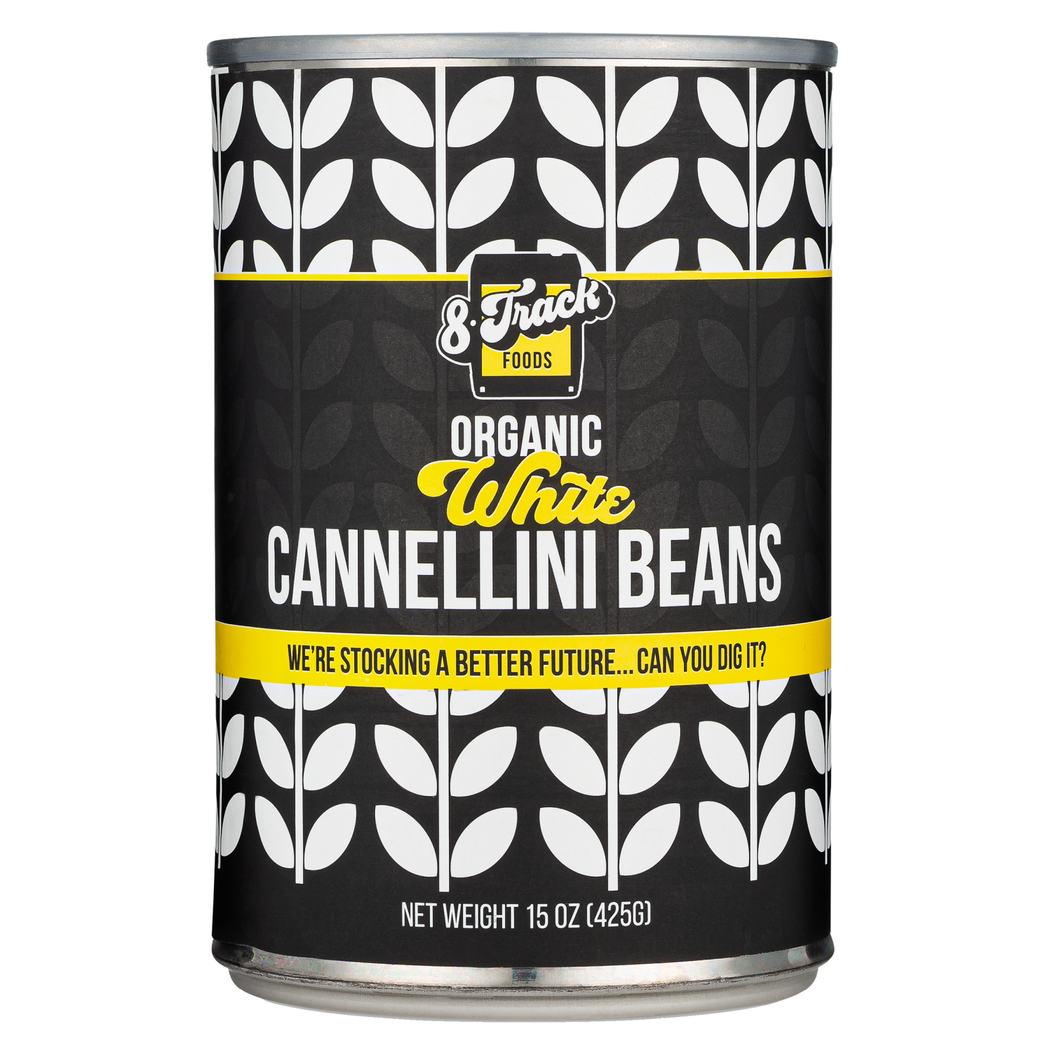 slide 1 of 5, 8 Track Foods Cannellini Beans White - 15 Oz, 15 oz