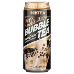 Inotea Brown Sugar Bubble Tea with Tapioca Pearls 16.6 fl oz
